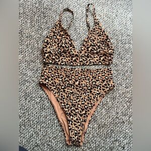 Aerie Cheetah Bikini Set